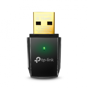 TP-Link AC600 ARCHER-T2U Wi-Fi USB Adapter 433Mbps at 5GHz + 150Mbps at 2.4GHz