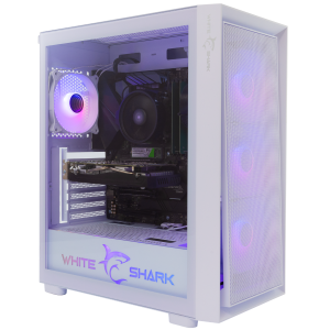 White Shark KUĆIŠTE GCC-2401 WARHEAD-3 BIJELO / 4 Fans 12cm RGB