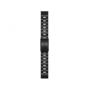 Zamjenski remen za Garmin Fenix 6 - Vented Titanium Carbon Gray , Quickfit, 22mm