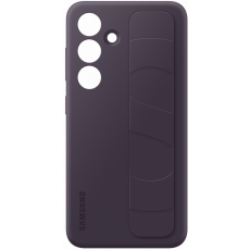 Silikonska maska s remenom za Samsung Galaxy Galaxy S24 tamno ljubičasta EF-GS921CEEGWW