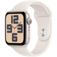 Apple Watch SE2 v3 GPS 40mm Starlight aluminium case with Starlight sport band - M/L