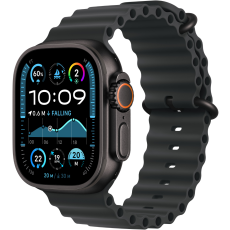 Apple Watch Ultra2 v2 Cellular 49mm Black Titanium case with Black Ocean band