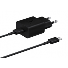 Punjač Samsung T1510 15W Fast Charge USB-C crni odvojivi kabel EP-T1510XBEGEU