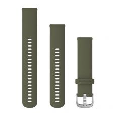 Zamjenski remen Garmin za vivomove3S/3/Style 20mm - Moss green (srebrna kopča)