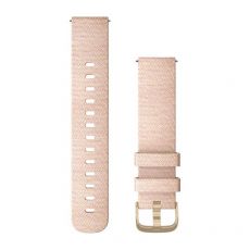 Zamjenski remen Garmin za vivomove3S/3/Style 20mm - Blush Pink Nylon (LightGold kopča)