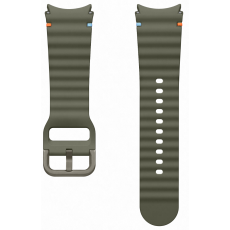 Dodatni silikonski sportski remen 20mm S/M za Samsung Galaxy Watch7 zeleni ET-SNL30SKEGEU