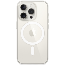 Apple iPhone 15 Pro clear case wth MagSafe