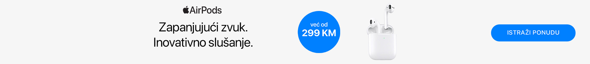 Zapanjujući zvuk.Inovativno slušanje.