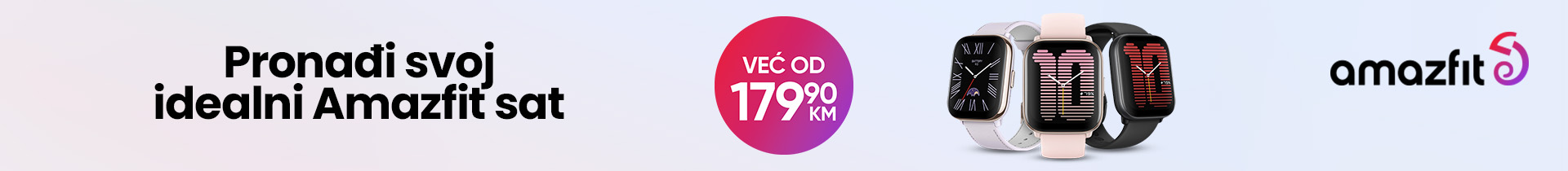 Pronađi svoj idealni Amazfit sat