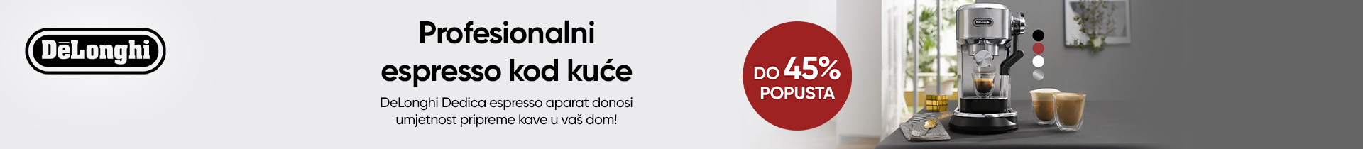 Profesionalni espresso kod kuće