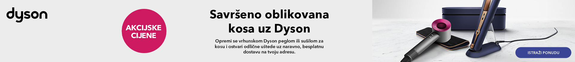Savršeno oblikovana kosa uz Dyson