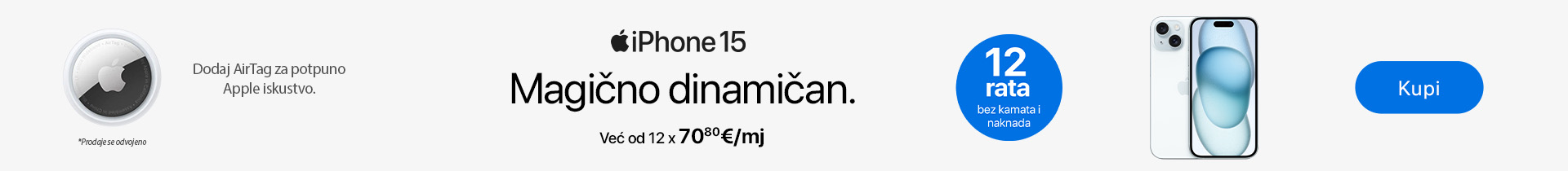 iPhone 15. Magično dinamičan.