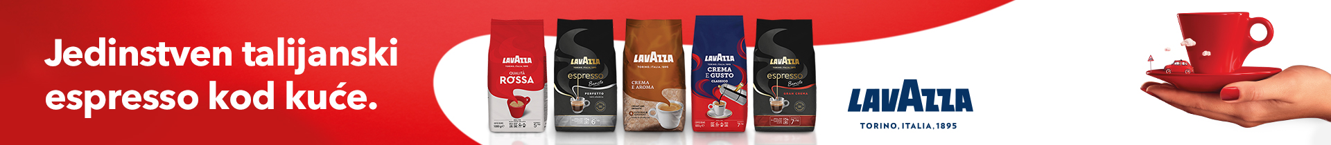 Jedinstven talijanski espresso kod kuće.