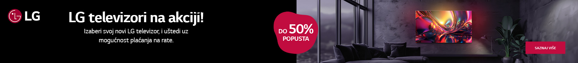 LG televizori na akciji!