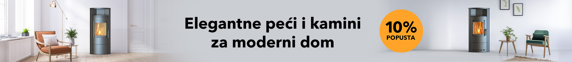 Elegantne peći i kamini za moderni dom