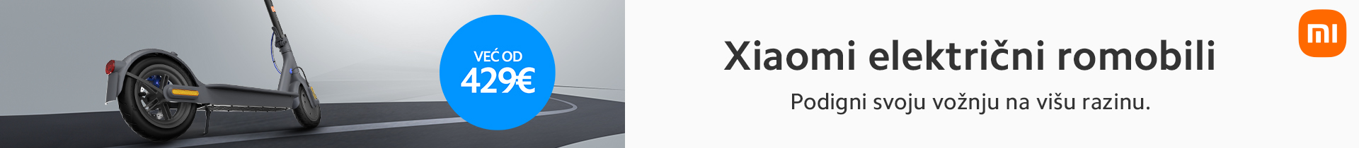 Podigni svoju vožnju na višu razinu uz Xiaomi