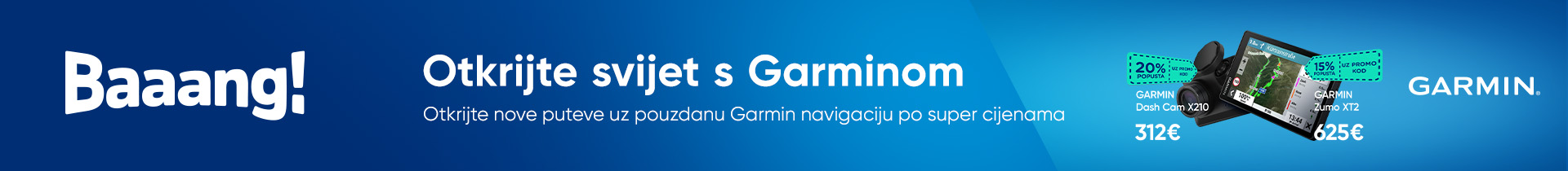 Otkrijte svijet uz Garmin navigaciju
