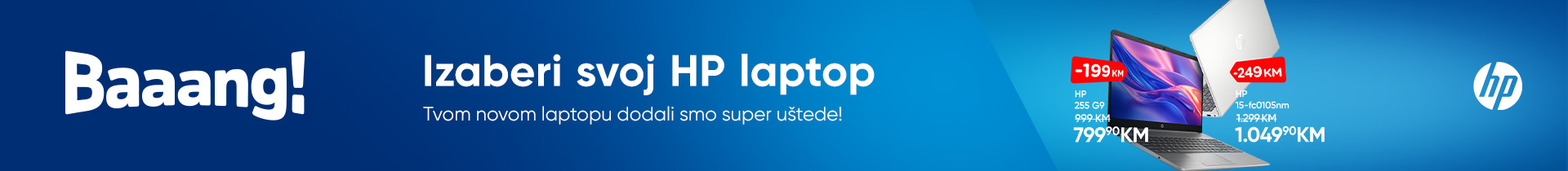 Izaberi svoj HP laptop