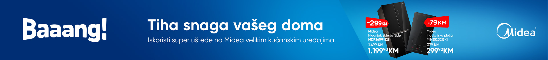 Opremi dom Midea aparatima