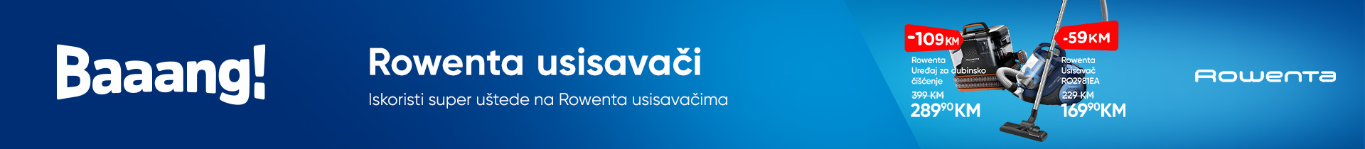 Rowenta usisavači
