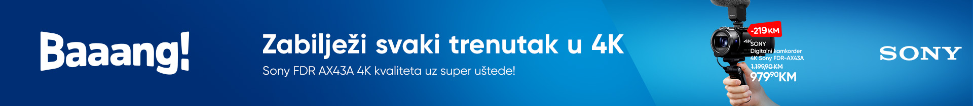 Zabilježi svaki trenutak uz 4K