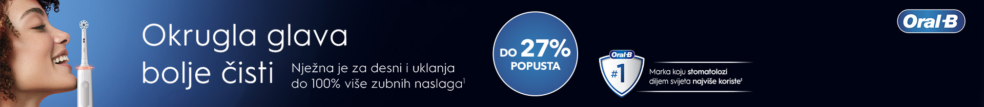Upoznajte Oral-B četkice za zube