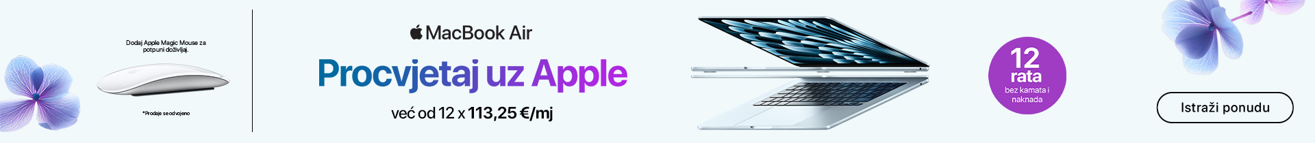 MacBook Air - Lagano leti.