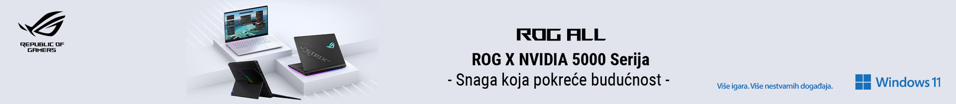 ROG x NVIDIA 5000 serija