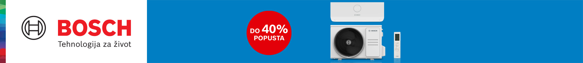 Bosch tehnologija za ugodan dom