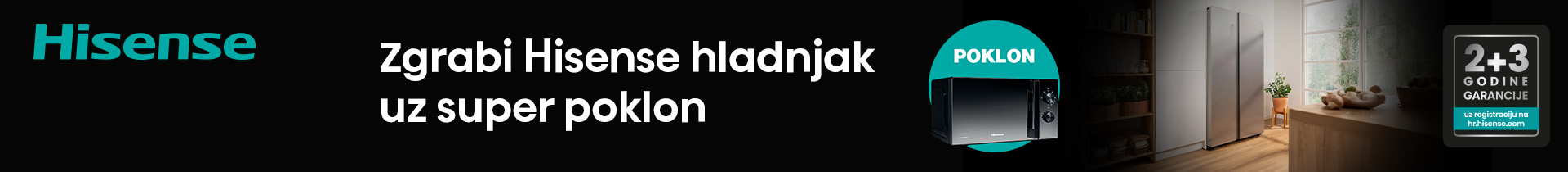 Zgrabi Hisense hladnjak uz super poklon