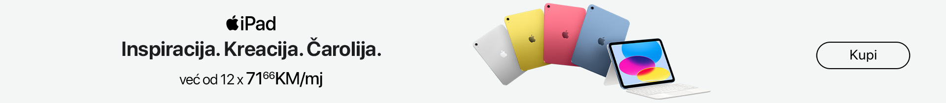 iPad - Inspiracija. Kreacija. Čarolija.