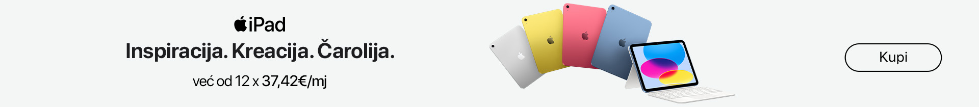 iPad - Inspiracija. Kreacija. Čarolija.