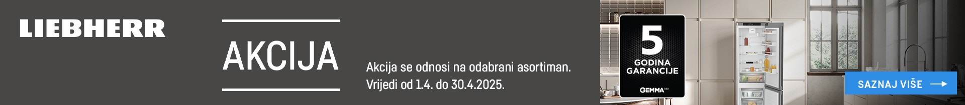 Pouzdani Liebherr hladnjaci i zamrzivači za vašu svakodnevicu.