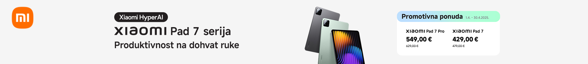 Xiaomi Pad 7 serija