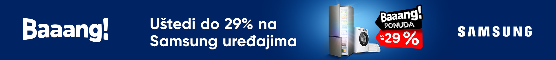 Uštedi do 29% na Samsung uređajima
