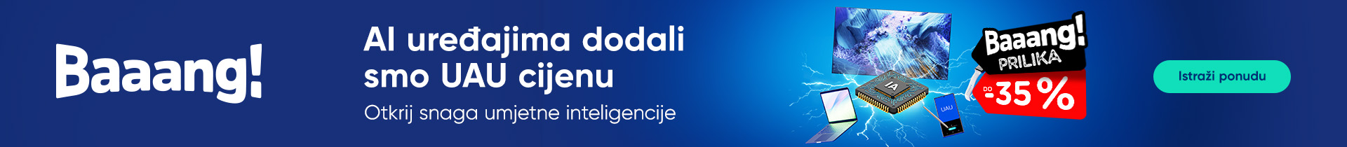 AI uređajima dodali smo UAU cijenu
