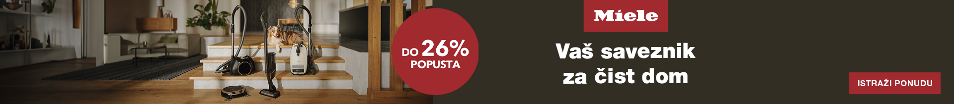 Vrhunska Miele kvaliteta za dugi vijek trajanja