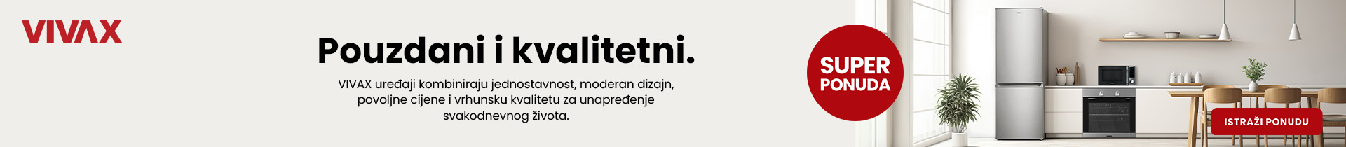 Vivax proljetna ponuda bijele tehnike!