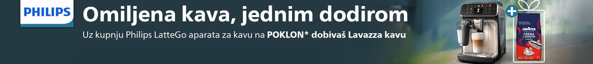 Omiljena kava, jednim dodirom