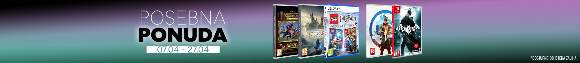 WB Games proljetna promocija!