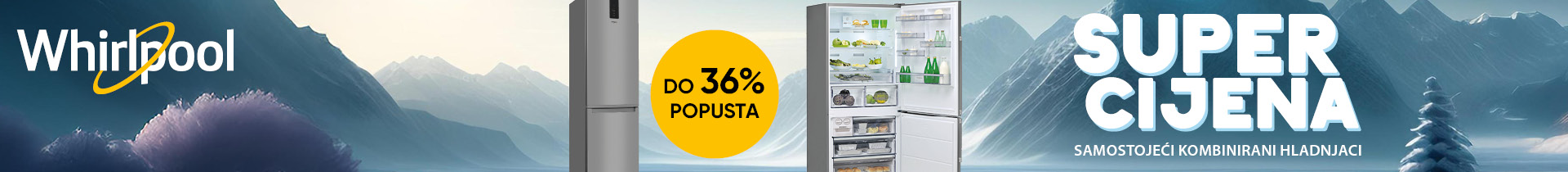 Svježina koja traje – Whirlpool hladnjaci uz super uštede!