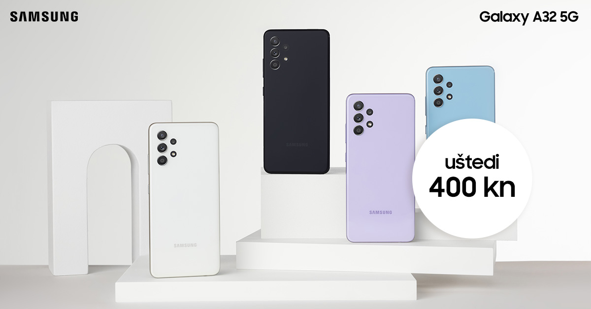 Zgrabi novi Galaxy A32 5G 128 GB za 1.699 kn 