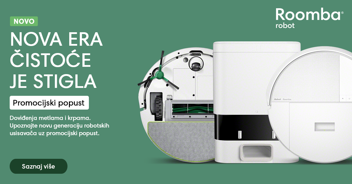 Neka Roomba čisti umjesto Vas