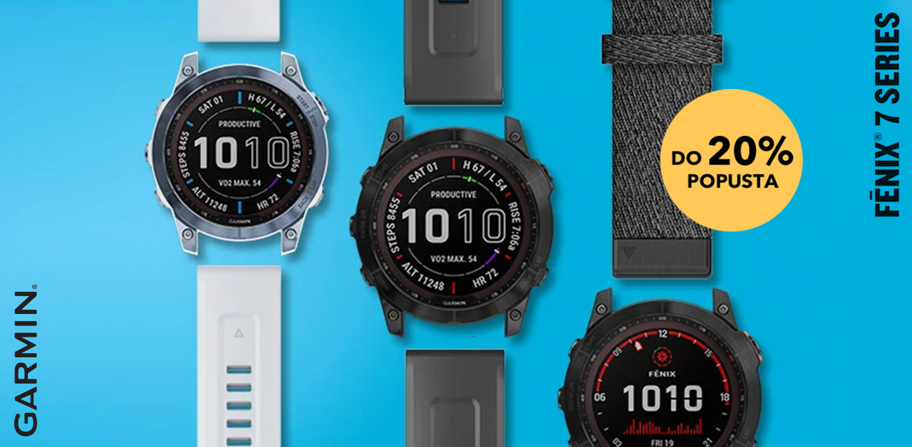 Ostvarite svoje fitness ciljeve uz Garmin Fenix 7
