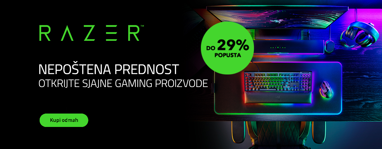 Uštedi do 29% na vrhunskoj Razer periferiji