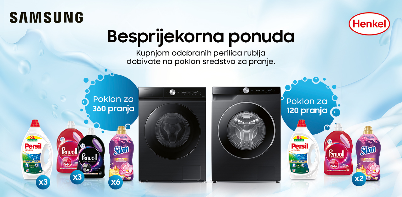 Besprijekorna ponuda - do 360 besplatnih pranja