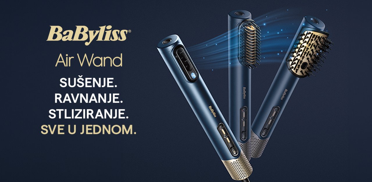 BaByliss Air Wand - Sušenje. Ravnanje. Stiliziranje.