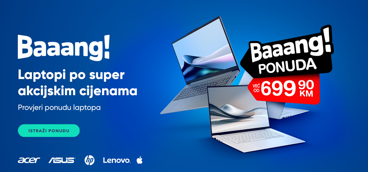 Laptopi po super akcijskim cijenama