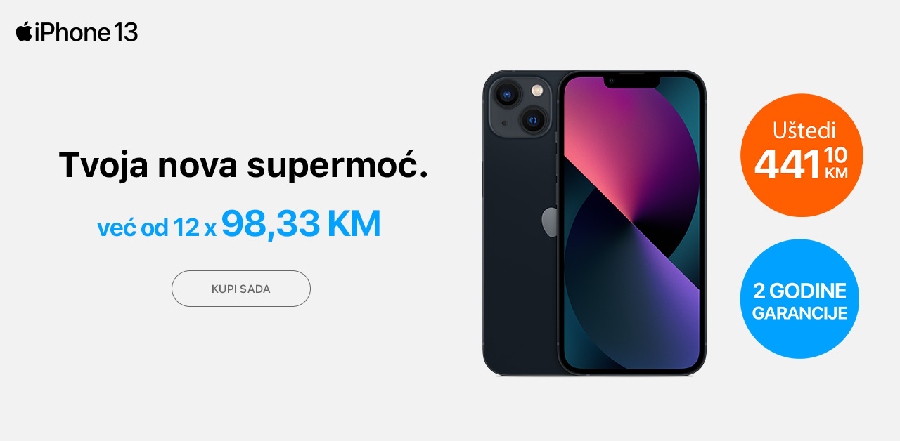iPhone 13. Tvoja nova supermoć.