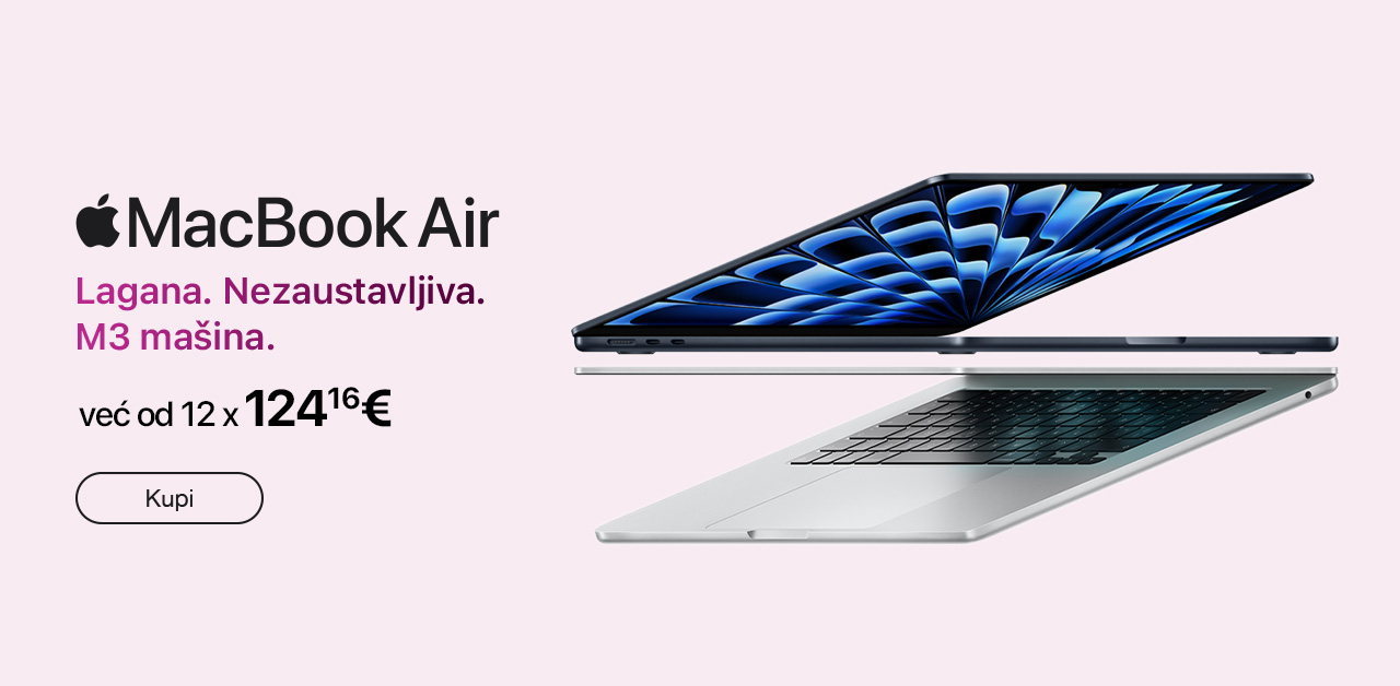 MacBook Air - Lagana. Nezaustavljiva. M3 mašina!